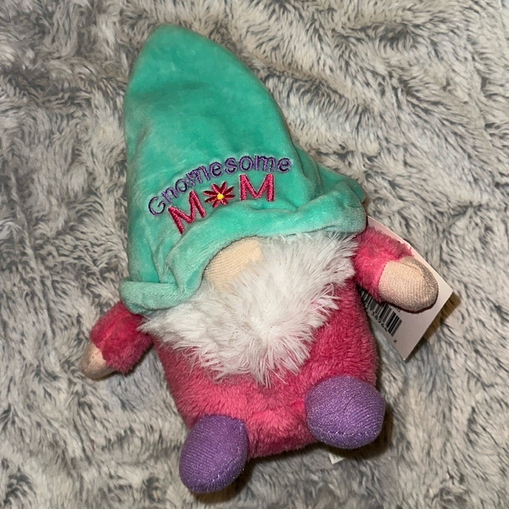 Homerbest Mother's Day Gnomesome Mom Plush Gnome Teal Pink 7 Inch 26364801L20